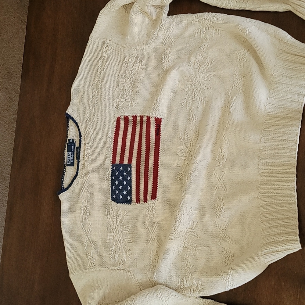 Polo by Ralph Lauren American Flag Sweater